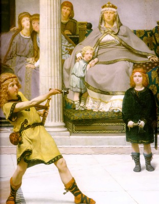 The Education of the Children of Clovis detail