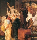 A sculpture gallery