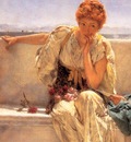 Alma Tadema, Lawrence Pleading detail end