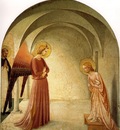 Fra Angelico Annunciation ca 1425 30 Cell 3, Convent of San