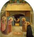 Fra Angelico Nativity ca 1425 30 Cell 5, Convent of San Marc