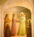 Fra Angelico Presentation in the temple left , 1440 41, Fre