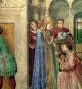 Fra Angelico St Lawrence receiving the treasures of the chur