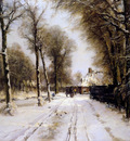 Apol Louis Winter landscape 2 Sun