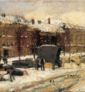 Arntzenius Floris City View In The Snow Sun