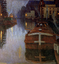 Baertsoen Albert Evening in Gent Sun