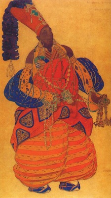 bakst scheherazade the chief eunuch