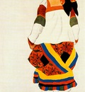 bakst russian peasant woman
