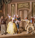 Barbiers Pieter Scene from The speaking painting Sun