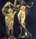 Nature Reveals Herself to Science bronze