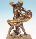 Barye Antoine Louis Thesee et le Minotaure JAG