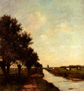Bauffe Victor Grazing Cows In A Landscape
