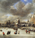 Beerstraten Jan The Paalhuis bridge in the winter