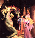bs fsf Julie Bell The Dragon And The Fair Maid Of Kent