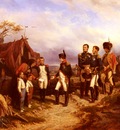Bellange Joseph Louis Hippolyte Napoleon Et Le Petit Messager