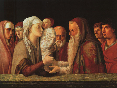 BELLINI,G  THE PRESENTATION AT THE TEMPLE, APPROX  1459, GAL