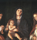 BELLINI,G  THE VIRGIN AND CHILD WITH TWO SAINTS, PRADO