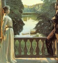 Bergh, Sven Richard Nordic Summer Evening end