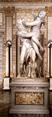 Bernini The Rape of Proserpina detail1