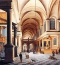 Blieck de Daniel Church interior by night Sun