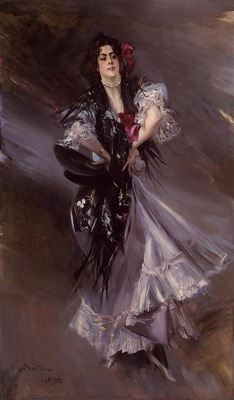 Boldini Giovanni Portrait of Anita de la Ferie The Spanish Dancer