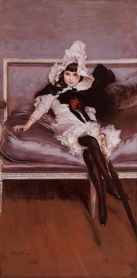 Boldini Giovanni Portrait of Giovinetta Errazuriz