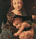 Boltraffio Giovanni Antonio Virgin and Child with a Flower Vase