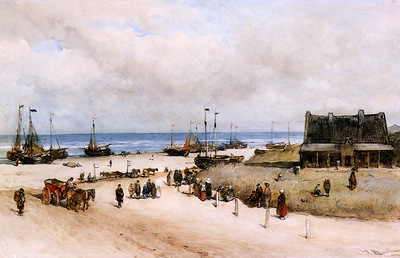 Bosboom Johannes Beach Of Scheveningen