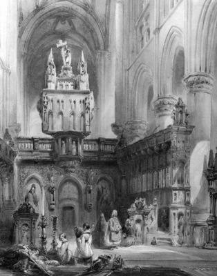 Bosboom Johannes Church Interior Sun