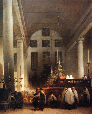 Bosboom Johannes Portugese Synagoge In Amsterdam Sun