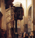 Bosboom Johannes St  Maclou In Rouen Sun