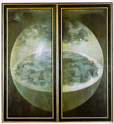 Garden of Earthly Delights, outer wings of the triptych