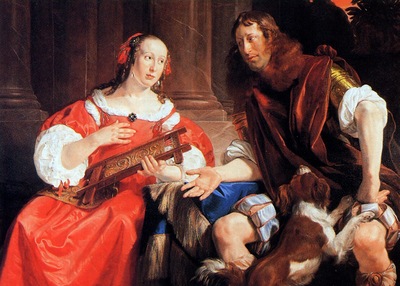 Braij de Jan A couple as Odysseus and Penelope Sun