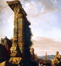Breenberg, Bartholomeus Idealised View with Roman Ruins Sc