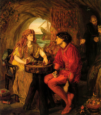 ger LucyMadoxBrown FerdinandAndMirandaPlayingChess