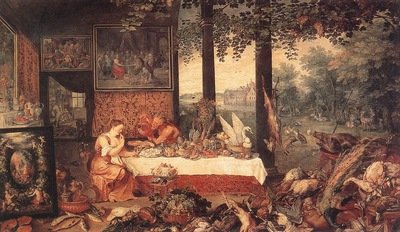 brueghel jan the elder the sense of hearing detail