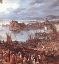 BRUEGHEL Jan the Elder Great Fish Market