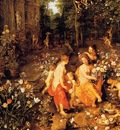 Jan Bruegel Flora au jardin, De