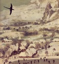 Bruegel d a  The hunters in the snow, 1565, Detalj 1, 117x16