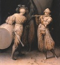 Bruegel d a  Three soldiers, 1568, 20 3 x 17 8 cm, Frick col