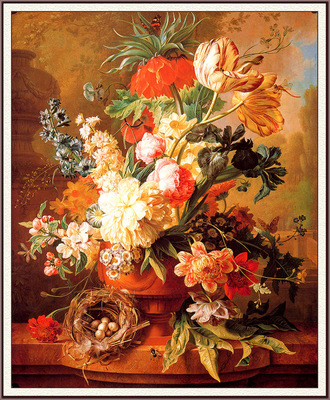 bs flo Paul Theodor Van Brussel A Vase Of Flowers