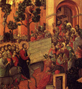 Buoninsegna Duccio di Maesta Entry Into Jerusalem