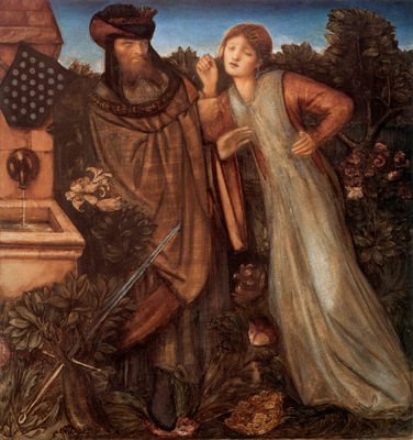 Burne Jones King Mark and La Belle Iseult