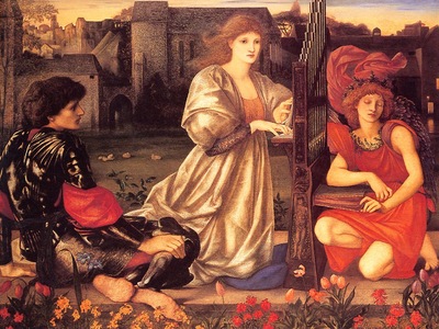 Burne Jones Le Chant dAmour end