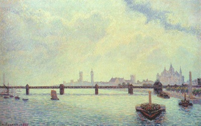 pissarro charing cross bridge, london
