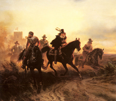 Camphausen Wilhelm The Cavalry Retreat