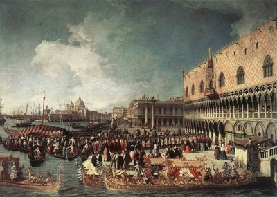 CANALETTO Reception Of The Ambassador In The Doges Palace