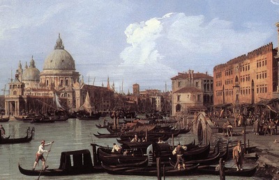 CANALETTO The Molo Looking West detail