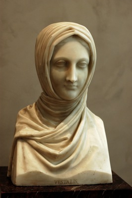 Canova Antonio Bust of a Vestal Virgin