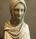 Canova Antonio Bust of a Vestal Virgin